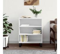 Berkfield Sideboard High Gloss White 57X35X70 Cm Engineered Wood