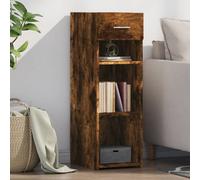 Berkfield Sideboard Smoked Oak 30X42.5X93 Cm Engineered Wood