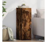 Berkfield Sideboard Smoked Oak 30X42.5X93 Cm Engineered Wood
