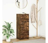Berkfield Sideboard Smoked Oak 37.5X35X99 Cm Engineered Wood