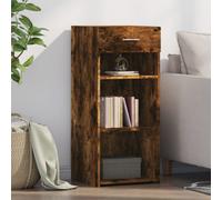 Berkfield Sideboard Smoked Oak 40X42.5X93 Cm Engineered Wood