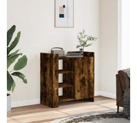 Berkfield Sideboard Smoked Oak 73.5X35X75 Cm Engineered Wood