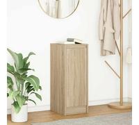 Berkfield Sideboard Sonoma Oak 29.5X34X76 Cm Engineered Wood