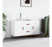 Berkfield Sideboard White 100X36X60 Cm Engineered Wood