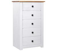 Berkfield Sideboard White 46X40X89 Cm Pine Panama Range