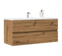 Berkfield Sink Cabinet Artisan Oak 100X38.5X45 Cm Engineered Wood