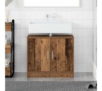 Berkfield Sink Cabinet Old Wood 63X29X55 Cm Engineered Wood