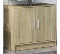 Berkfield Sink Cabinet Sonoma Oak 63X29X55 Cm Engineered Wood