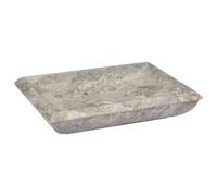 Berkfield Sink Grey 50X35X10 Cm Marble
