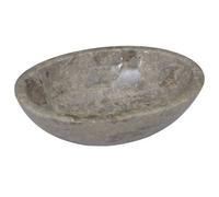 Berkfield Sink Grey 53X40X15 Cm Marble