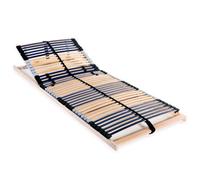 Berkfield Slatted Bed Base With 42 Slats 7 Zones 70X200 Cm