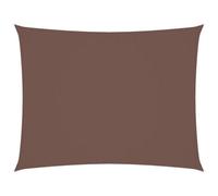 Berkfield Sleek Sunshade Sail Oxford Fabric Rectangular 2.5X3.5 M Brown