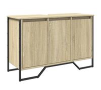 Berkfield Smooth Bathroom Sink Cabinet Sonoma Oak 91X35X60 Cm Engineered Wood