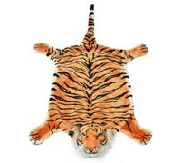 Berkfield Soft Tiger Carpet Plush 144 Cm Brown