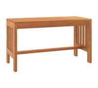 Berkfield Solid Garden Bench 80 Cm Solid Wood Eucalyptus