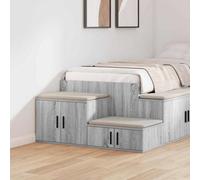 Berkfield Storage Cabinet Grey Sonoma 108X41X40 Cm Engineered Wood