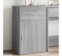 Berkfield Storage Cabinet Grey Sonoma 56.5X39X90 Cm Engineered Wood