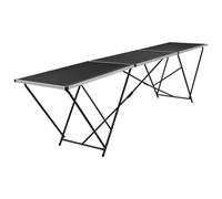 Berkfield Strong Folding Pasting Table Mdf And Aluminium 300X60X78 Cm