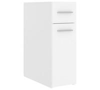 Berkfield Sturdy Apothecary Cabinet White 20X45.5X60 Cm Engineered Wood