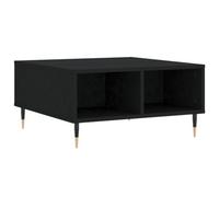 Berkfield Sturdy Coffee Table Black 60X60X30 Cm Engineered Wood