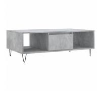 Berkfield Sturdy Coffee Table Concrete Grey 104X60X35 Cm Engineered Wood