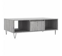 Berkfield Sturdy Coffee Table Grey Sonoma 104X60X35 Cm Engineered Wood