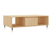 Berkfield Sturdy Coffee Table Sonoma Oak 104X60X35 Cm Engineered Wood