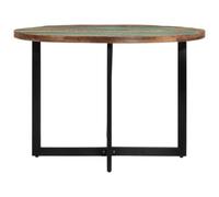 Berkfield Sturdy Dining Table 110X75 Cm Solid Wood Reclaimed