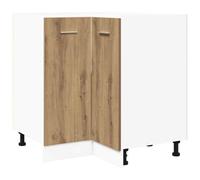 Berkfield Sturdy Kitchen Cabinet Artisan Oak 75.5X75.5X81.5 Cm Engineered Wood