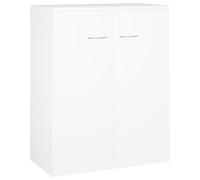 Berkfield Sturdy Sideboard White 60X30X75 Cm Engineered Wood