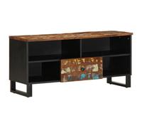 Berkfield Sturdy Tv Cabinet 100X33X46 Cm Solid Wood Reclaimed&engineered Wood