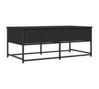 Berkfield Stylish Coffee Table Black 100X51X40 Cm Engineered Wood