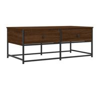 Berkfield Stylish Coffee Table Brown Oak 100X51X40 Cm Engineered Wood