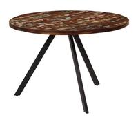 Berkfield Stylish Dining Table 110X75 Cm Solid Wood Reclaimed