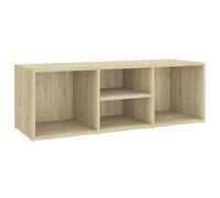 Berkfield Stylish Shoe Storage Bench Sonoma Oak 105X35X35 Cm Engineered Wood