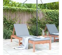 Berkfield Sun Lounger 199.5X60X74 Cm Solid Wood Douglas