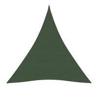 Berkfield Sunshade Sail 160 G/m2 Dark Green 5X6X6 M Hdpe