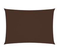 Berkfield Sunshade Sail Oxford Fabric Rectangular 2X4 M Brown