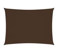 Berkfield Sunshade Sail Oxford Fabric Rectangular 6X7 M Brown