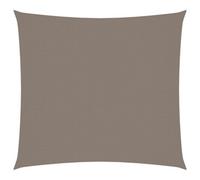 Berkfield Sunshade Sail Oxford Fabric Square 2X2 M Taupe