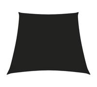 Berkfield Sunshade Sail Oxford Fabric Trapezium 2/4X3 M Black