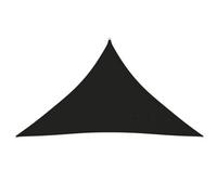 Berkfield Sunshade Sail Oxford Fabric Triangular 5X5X6 M Black