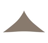 Berkfield Sunshade Sail Oxford Fabric Triangular 5X5X6 M Taupe