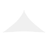 Berkfield Sunshade Sail Oxford Fabric Triangular 5X5X6 M White