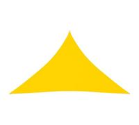 Berkfield Sunshade Sail Oxford Fabric Triangular 5X5X6 M Yellow