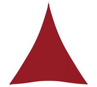 Berkfield Sunshade Sail Oxford Fabric Triangular 5X6X6 M Red