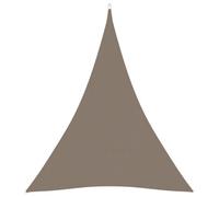 Berkfield Sunshade Sail Oxford Fabric Triangular 5X6X6 M Taupe
