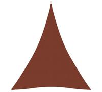 Berkfield Sunshade Sail Oxford Fabric Triangular 5X6X6 M Terracotta