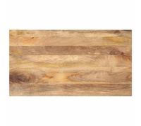 Berkfield Table Top 110X50X3.8 Cm Rectangular Solid Wood Mango