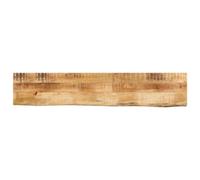 Berkfield Table Top 180X30X2.5 Cm Live Edge Solid Wood Rough Mango